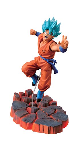 Banpresto Dragon Ball Z 3.9-Inch Super Saiyan God SS Son Goku Figure, Volume 1 by Banpresto