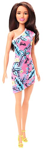 Barbie Mattel GBK92 GHT25 - Vestido de flores, color morado Barbie Mattel GBK92 GHT25 - Vestido de flores, color morado