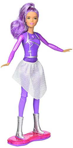 Barbie - Muñeca Fashion, Skate galáctico, Aventura en el Espacio (Mattel DLT23)