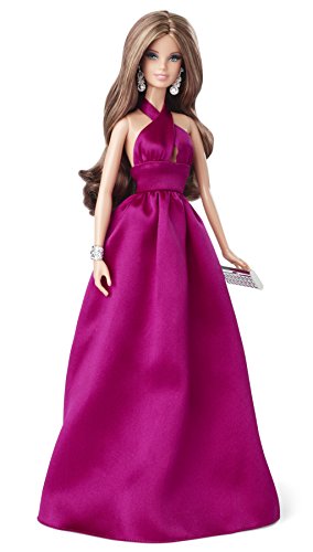 Barbie - Muñeca Look con Vestido, Color Rojo (Mattel BDH28)