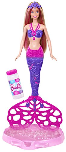 Barbie - Muñeca Sirena Burbujas mágicas (Mattel CFF49)
