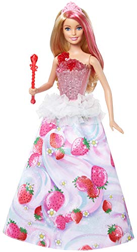 Barbie - Princesa Destellos Dulces (Mattel DYX28) , Modelos/colores Surtidos, 1 Unidad