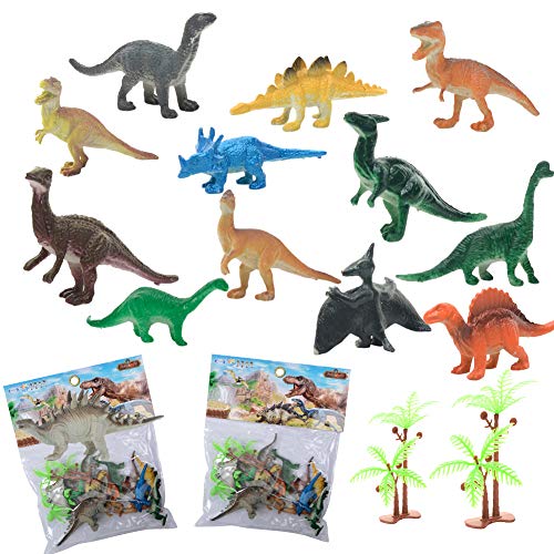 BETOY Juguete de Mini Dinosaurio, 30 PCS Figura de Dinosaurio Realista Juguetes Regalos de cumpleaños para niños