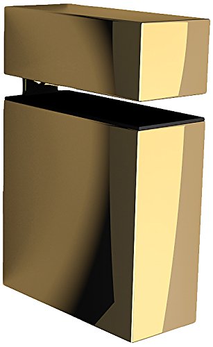 Bolis Italia AA2U007DF2B2 Kube - Lote de 2 Soportes para Estante de Pared (plstico, 9,5 x 7 x 3 cm), Color latn Bolis Italia AA2U007DF2B2 Kube - Lote de 2 Soportes para Estante de Pared (plstico, 9,5 x 7 x 3 cm), Color latn