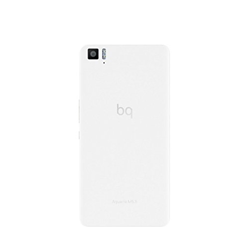 BQ Aquaris M5.5 - Smartphone de 5.5 pulgadas (4G, Wi-Fi, Bluetooth 4.0, Qualcomm Snapdragon 615 Octa Core A53 1,5 GHz, 16 GB de memoria interna, 3 GB de RAM, Android 5.1 Lollipop), blanco BQ Aquaris M5.5 - Smartphone de 5.5 pulgadas (4G, Wi-Fi, Bluetooth 4.0, Qualcomm Snapdragon 615 Octa Core A53 1,5 GHz, 16 GB de memoria interna, 3 GB de RAM, Android 5.1 Lollipop), blanco