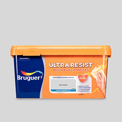 BRUGUER ULTRARESIST Gris Neutro 4 L, Negro BRUGUER ULTRARESIST Gris Neutro 4 L, Negro