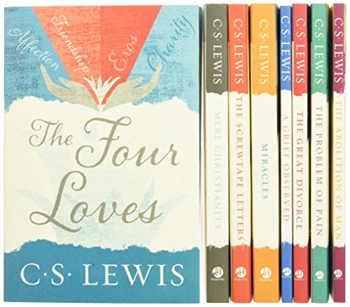 C. S. Lewis Signature Classics (8-Volume Box Set): An Anthology of 8 C. S. Lewis Titles: Mere Christianity, the Screwtape Letters, Miracles, the Great ... the Abolition of Man, and the Four Loves