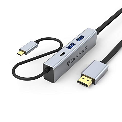 Cable USB C a HDMI 3M,Power PD de Carga,2 USB3.0. Adaptador Tipo c Dex Dock para Samsung S9,S8,S10 Plus,Note 10/9/8, Huawei P30/P20, Mate 30/20, MacBookPro,Nintendo Switch,Surface,Chromebook TV Hub 4K Cable USB C a HDMI 3M,Power PD de Carga,2 USB3.0. Adaptador Tipo c Dex Dock para Samsung S9,S8,S10 Plus,Note 10/9/8, Huawei P30/P20, Mate 30/20, MacBookPro,Nintendo Switch,Surface,Chromebook TV Hub 4K