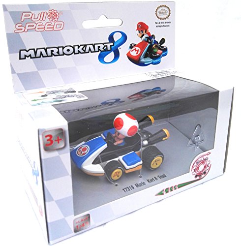 Caja Coche Pull Speed Mario Kart 8 Nintendo Toad