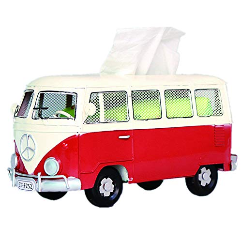 Caja de pañuelos Modelo de autobús Caja de pañuelos Figuras Retro Caja de pañuelos de Coche decoración del hogar Adornos Retro decoración de Sala de Estar Caja de pañuelos Modelo de autobús Caja de pañuelos Figuras Retro Caja de pañuelos de Coche decoración del hogar Adornos Retro decoración de Sala de Estar