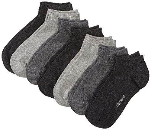 Camano 3003 Ca-Soft Sneaker 7 Paar Calcetines cortos, Gris (grey combi 49), 39/42 (39/42) (Pack de 7) para Hombre