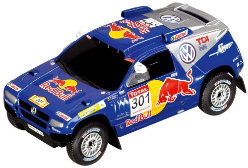Carrera Toys VW Race Touareg 2 "Rally Dakar 2009" - Modelos de Juguetes (Azul)