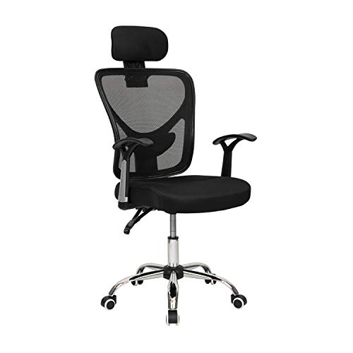 Cashoffice - Silla de Escritorio Ergonómica, Silla de Oficina Reclinable, Silla de Ordenador Tela Transpirable Cashoffice - Silla de Escritorio Ergonómica, Silla de Oficina Reclinable, Silla de Ordenador Tela Transpirable