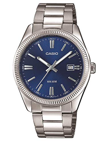 Casio Reloj Analógico para Hombre de Cuarzo con Correa en Acero Inoxidable MTP-1302PD-2AVEF Casio Reloj Analógico para Hombre de Cuarzo con Correa en Acero Inoxidable MTP-1302PD-2AVEF