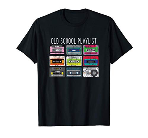 Cassette retro vintage Años 80 - 90 Cintas de cassette Camiseta