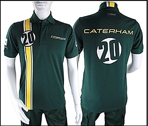 Caterham F1 Team Formula One Heikki Kovalainen - Polo para hombre (talla XS)