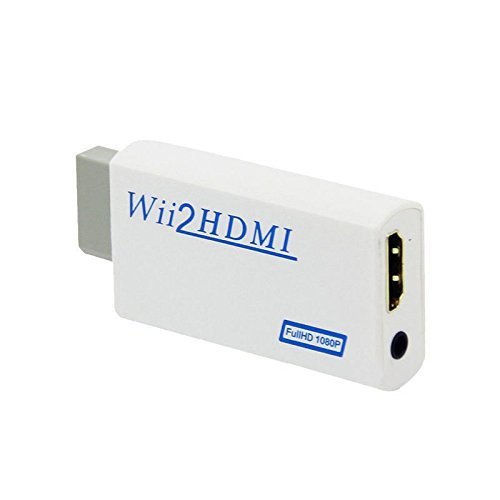 Childhood 1080P / 720P adaptador convertidor de audio de 3,5 mm para Wii a HDMI Wii2HDMI