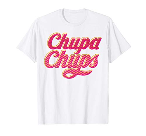 CHUPA CHUPS PINK LETTERING Camiseta