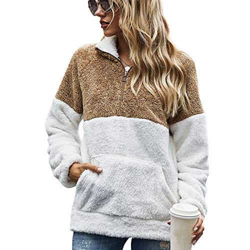 Claean-Acces-Home Sudadera con Capucha De Gran Tamaño Otoño E Invierno Nuevas Mujeres Estampado De Leopardo Costura Cobertura Tie-Dye Felpa Chaqueta Suelta-Camello_XXL Claean-Acces-Home Sudadera con Capucha De Gran Tamaño Otoño E Invierno Nuevas Mujeres Estampado De Leopardo Costura Cobertura Tie-Dye Felpa Chaqueta Suelta-Camello_XXL