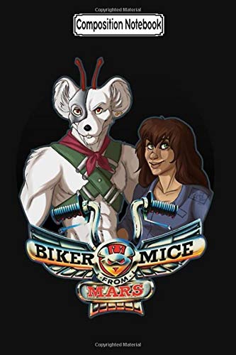 Composition Notebook: Biker Mice from Mars - Vinnie and Charley Biker Trike Touring Training Trips City Notebook Journal/Notebook Blank Lined Ruled 6x9 100 Pages
