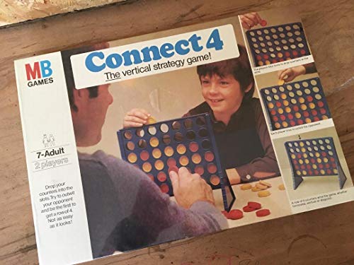 Connect 4 - The Vertical Strategy Game (MB Games Original Edition) by Milton Bradley