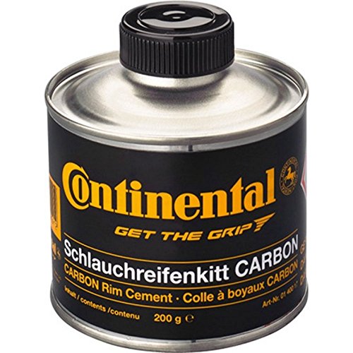 Continental Schlauchreifenkitt für Carbonfelgen, Dose à 200 g, mit Pinsel  Bote Pegamento, Unisex, Negro, Talla Única