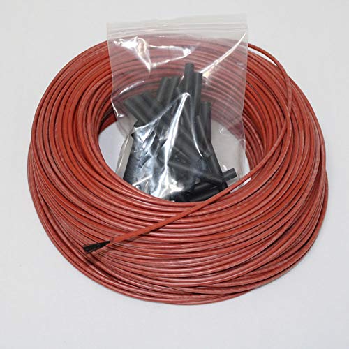 CROSYO 1 UNID 12K 10 a 100 Metros de Piso Cable Caliente Cable de calefacción 33OHM Cable de Calentamiento de Fibra de Carbono (tamaño : 20m) CROSYO 1 UNID 12K 10 a 100 Metros de Piso Cable Caliente Cable de calefacción 33OHM Cable de Calentamiento de Fibra de Carbono (tamaño : 20m)