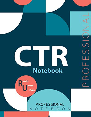 CTR Notebook, Examination Preparation Notebook, Study writing notebook, Office writing notebook, 140 pages, 8.5” x 11”, Glossy cover