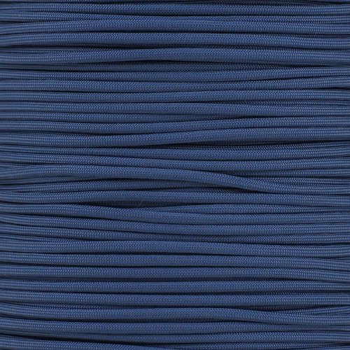 Cuerda de paracaídas Planet 550 de nylon tipo III de 7 hebras – Cable de Utilidad – Mayor selección disponible, FS azul marino