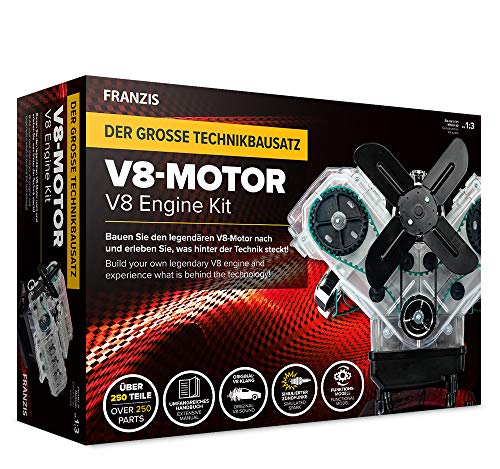 Der große Technikbausatz V8-Motor: Baue den legendären V8-Motor nach und erlebe was hinter der Technik steckt! Der große Technikbausatz V8-Motor: Baue den legendären V8-Motor nach und erlebe was hinter der Technik steckt!