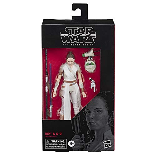 Desconocido Star Wars The Black Series Rey Toy 6" Scale Collectible Action Figure, Kids Ages 4 & Up