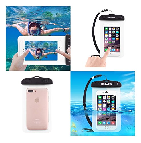 DFV mobile - Universal Protective Beach Case 30M Underwater Waterproof Bag for Sharp Star Wars Mobile - Transparent