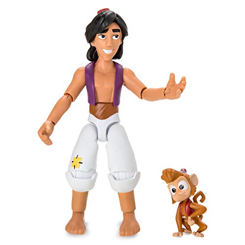 Disney Aladdin Action Figure with Abu Toybox