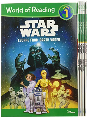 DISNEY BOOK GROUP: WORLD OF READING STAR WARS BOXED SET (World of Reading: Level 1)
