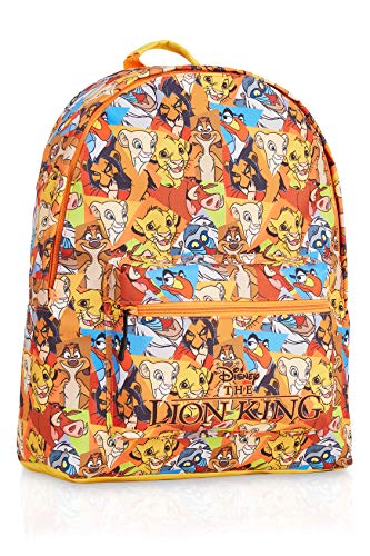 Disney Mochilas Escolares de El Rey Leon, Material Escolar para Niños, Mochila Infantil de Gran Capacidad para Colegio Viajes, Regalos Originales para Niños y Adolescentes