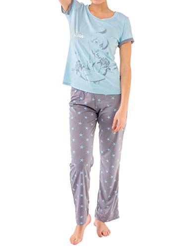 Disney Tinkerbell - Pijama para Mujer - Campanilla - Small