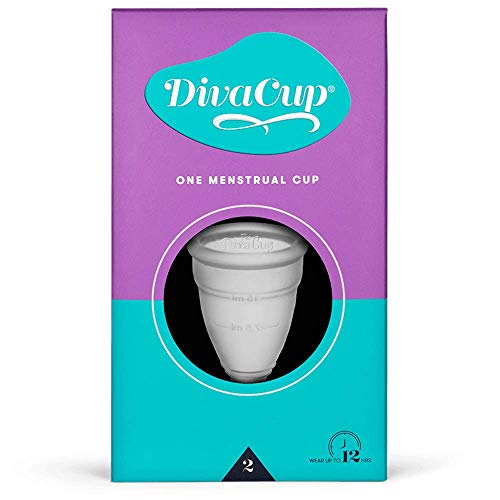 DivaCup Copa Menstrual, Para Las Mayores De 30 Años O Con Flujo Menstrual Abundante, Modelo 2