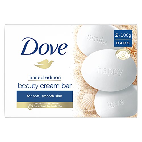 Dove Original Jabón en Pastilla para Piel Tersa y Suave con ¼ de Crema Hidratante - Pack de 2 x 100 gr Dove Original Jabón en Pastilla para Piel Tersa y Suave con ¼ de Crema Hidratante - Pack de 2 x 100 gr