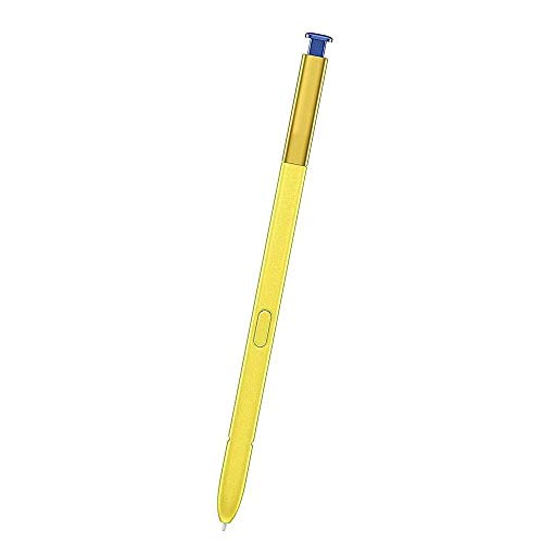 Draxlgon Reemplazo del lápiz óptico s Pen para Galaxy Note 9 Note9 N960 N9600 SM-N960F SM-N960F/DS 6.4" (sin Bluetooth Control) Azul y Amarillo