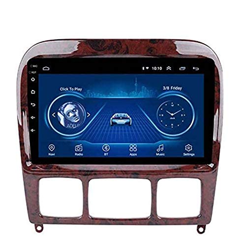 DUMXY Autoradio Android 8.1 9" Radio Coche Reproductor Mp5 MP3 Automóvil Navegación GPS para Mercedes Benz S-Class W220 W215 S280 S320 S400 S500 Apoyo Mandos de Volante Mirror Link Bad DUMXY Autoradio Android 8.1 9" Radio Coche Reproductor Mp5 MP3 Automóvil Navegación GPS para Mercedes Benz S-Class W220 W215 S280 S320 S400 S500 Apoyo Mandos de Volante Mirror Link Bad