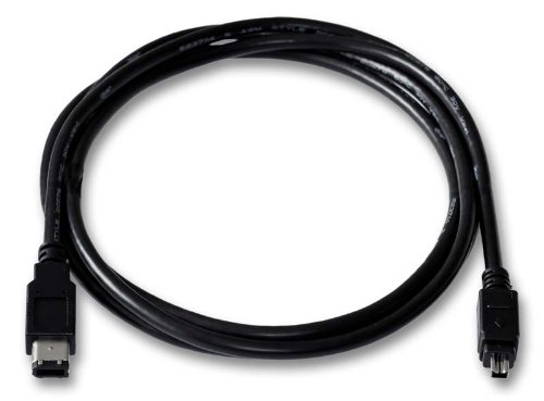 DV Cable para videocámara digital Sony DCR-PC100E | Firewire 4/6-Pin i.link | Longitud de 1,8 m