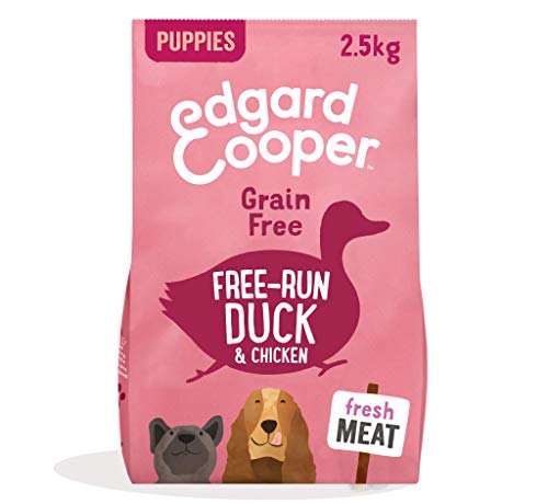 Edgard & Cooper pienso para perros adultos sin cereales, natural con Pollo fresco de granja, 2.5kg. Comida premium balanceada sin harinas de carne ni carnes sobreprocesadas cocinada a baja temperatura