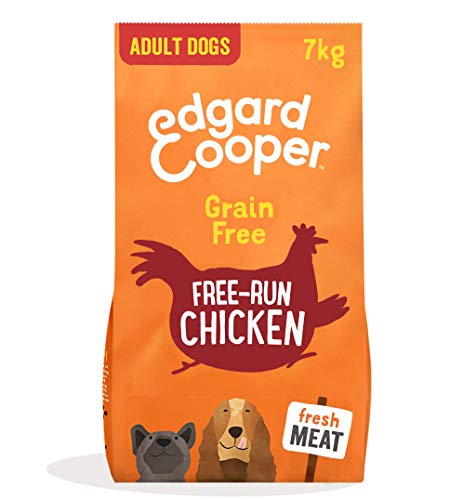 Edgard & Cooper pienso para Perros Adultos sin Cereales, Natural con Pollo Fresco de Granja, 7kg. Alimentación equilibrada sin harinas de Carne ni Carnes sobreprocesadas, cocinada a Baja Temperatura Edgard & Cooper pienso para Perros Adultos sin Cereales, Natural con Pollo Fresco de Granja, 7kg. Alimentación equilibrada sin harinas de Carne ni Carnes sobreprocesadas, cocinada a Baja Temperatura