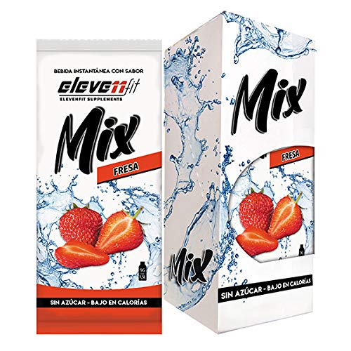 Eleven Fit Caja 12 Uds Mix Sabor Fresa Sin Azúcar 100 g Eleven Fit Caja 12 Uds Mix Sabor Fresa Sin Azúcar 100 g