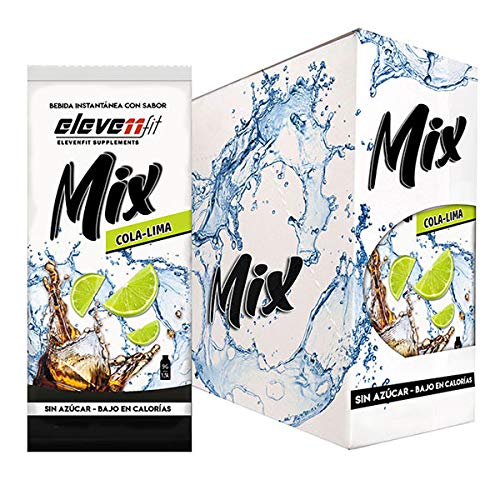 Eleven Fit Caja 24 Uds Mix Sabor Cola-Lima Sin Azúcar 200 g Eleven Fit Caja 24 Uds Mix Sabor Cola-Lima Sin Azúcar 200 g