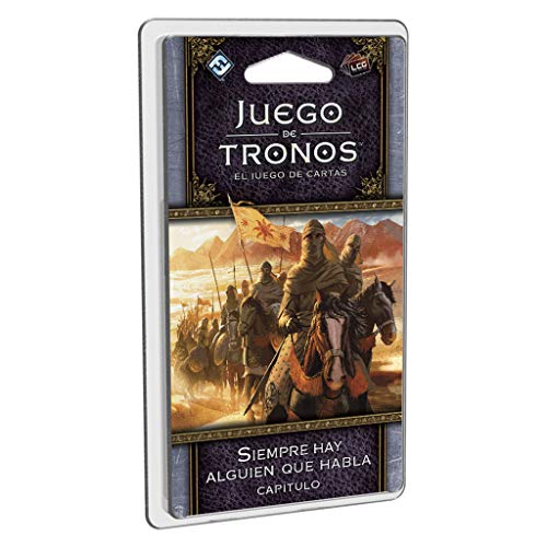 Fantasy Flight Games- Juego de Tronos lcg: Siempre Hay Alguien Que Habla - español, Multicolor (FFGT28)