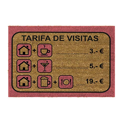 Felpudo Antideslizante 40x70 cm Tarifa Visitas Felpudo Antideslizante 40x70 cm Tarifa Visitas