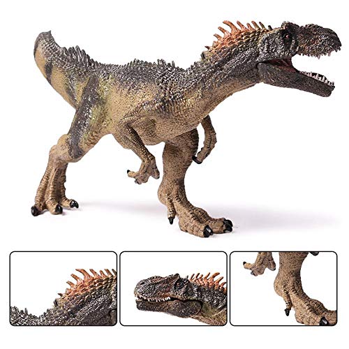 Figura de acción de dinosaurio Allosaurus de 10 pulgadas, juguete animal prehistórico jurásico para niños