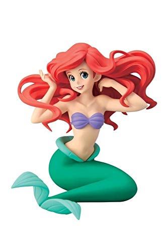 Figura de Colección Ariel La Sirenita 10cm CRYSTALUX Banpresto Japón The Little Mermaid