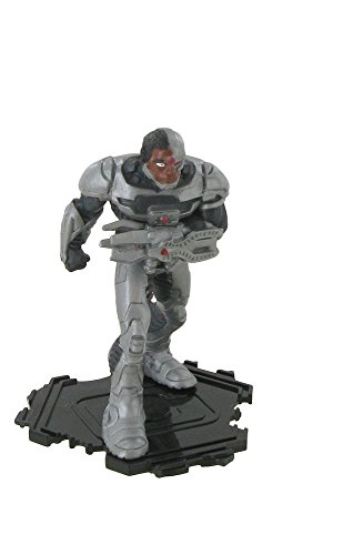 Figuras de la liga de la justicia – Figura Cyborg - 9 cm - DC comics - Justice league - liga de la justicia (Comansi Y99199)